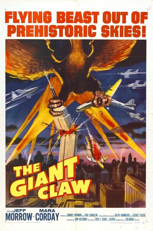Обложка (Постер) Гигантский коготь / The Giant Claw (1957) SATRip