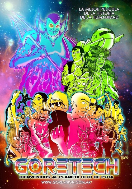 Обложка (Постер) Goretech: Bienvenidos al planeta hijo de puta (2012) HDRip Обложка (Постер) Goretech: Bienvenidos al planeta hijo de puta (2012) HDRip