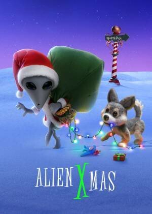 Обложка (Постер) ИКСтраординарное Рождество / Alien Xmas (2020) HDRip