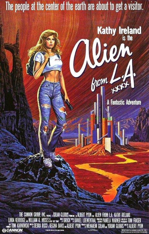 Обложка (Постер) Инопланетянка из Лос-Анджелеса / Alien from L.A. (1988) SATRip Обложка (Постер) Инопланетянка из Лос-Анджелеса / Alien from L.A. (1988) SATRip