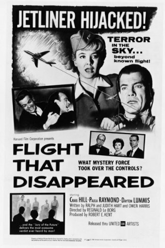Обложка (Постер) Исчезнувший рейс / Flight That Disappeared (1961) SATRip