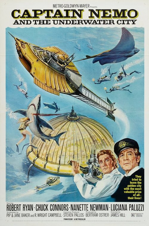 Обложка (Постер) Капитан Немо и подводный город / Captain Nemo and the Underwater City (1969) SATRip Обложка (Постер) Капитан Немо и подводный город / Captain Nemo and the Underwater City (1969) SATRip