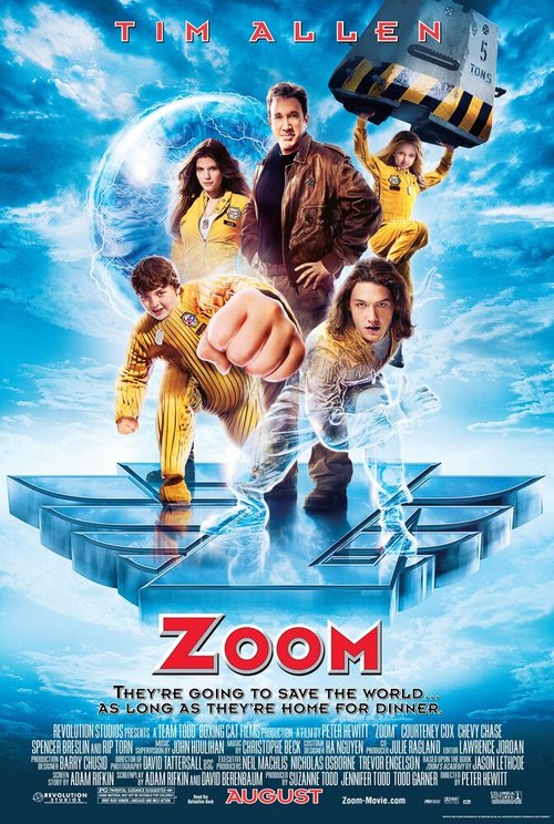 Обложка Капитан Зум: Академия супергероев / Zoom (2006) 