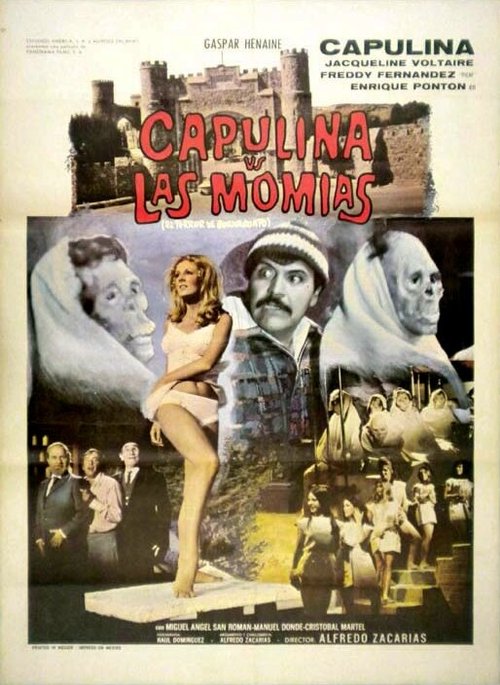 Обложка (Постер) Капулина против мумий / Capulina contra las momias (1973) SATRip Обложка (Постер) Капулина против мумий / Capulina contra las momias (1973) SATRip