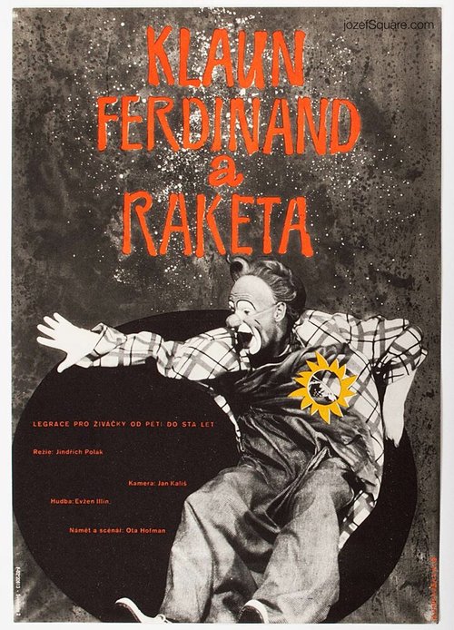 Обложка (Постер) Klaun Ferdinand a raketa (1963) SATRip