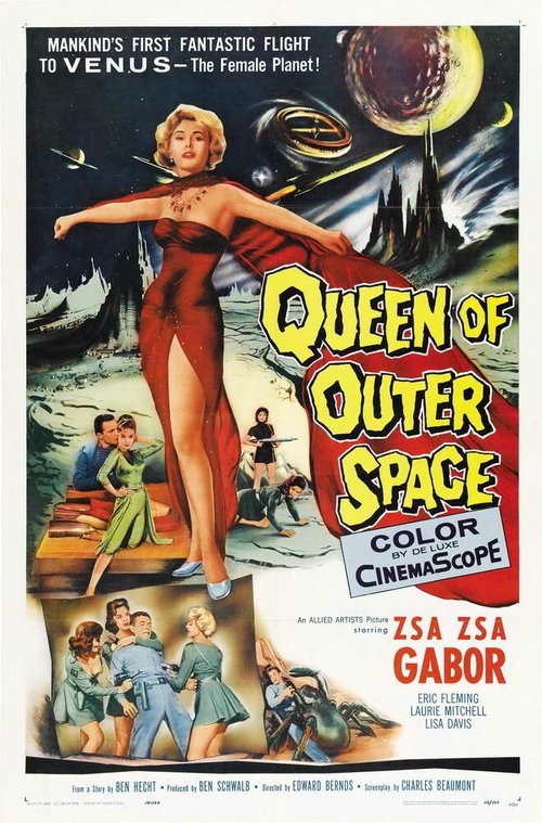 Обложка (Постер) Королева космоса / Queen of Outer Space (1958) SATRip