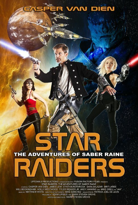 Обложка (Постер) Космические Пираты: Приключения Сайбер Рэйна / Star Raiders: The Adventures of Saber Raine (2017) HDRip