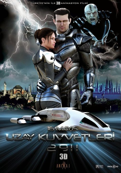 Обложка (Постер) Космические войска 2911 / Uzay Kuvvetleri 2911 (2015) HDRip