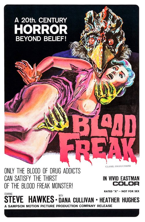 Обложка (Постер) Кровавый урод / Blood Freak (1972) SATRip Обложка (Постер) Кровавый урод / Blood Freak (1972) SATRip