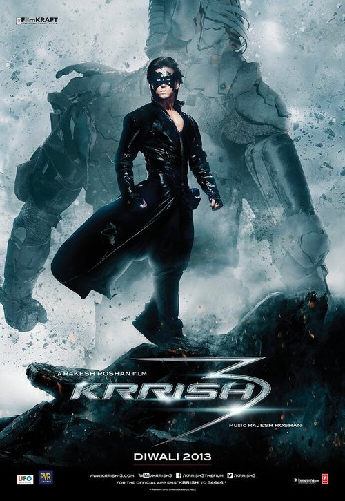 Обложка (Постер) Крриш 3 / Krrish 3 (2013) HDRip Обложка (Постер) Крриш 3 / Krrish 3 (2013) HDRip