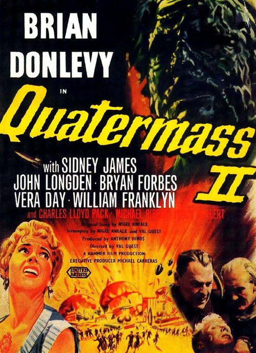 Обложка (Постер) Куотермасс 2 / Quatermass 2 (1957) SATRip
