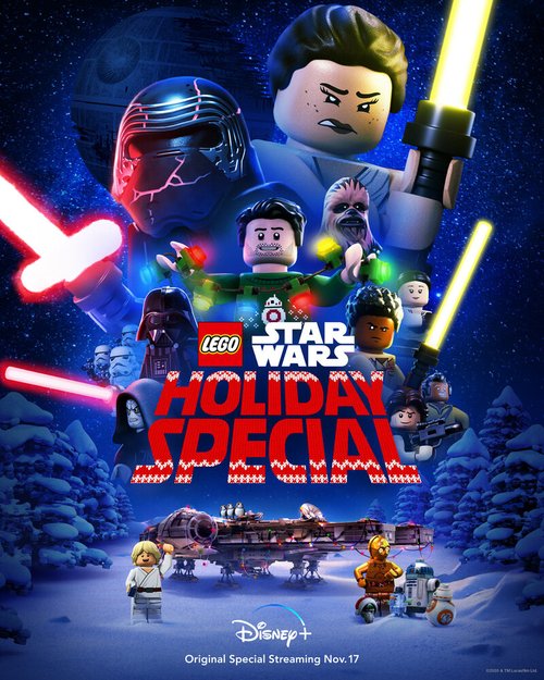 Обложка (Постер) ЛЕГО Звездные войны: Праздничный спецвыпуск / The Lego Star Wars Holiday Special (2020) HDRip