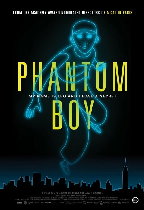 Обложка (Постер) Мальчик-призрак / Phantom Boy (2015) HDRip Обложка (Постер) Мальчик-призрак / Phantom Boy (2015) HDRip