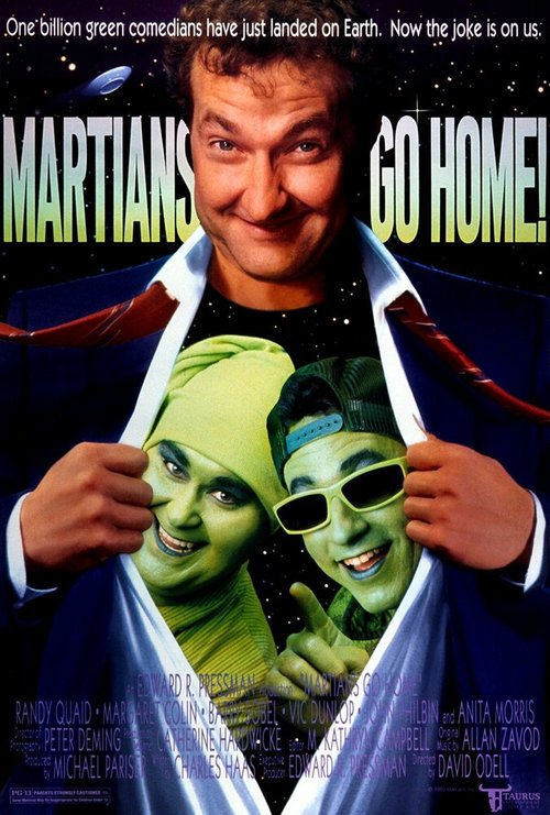 Обложка (Постер) Марсиане, убирайтесь домой / Martians Go Home (1989) SATRip Обложка (Постер) Марсиане, убирайтесь домой / Martians Go Home (1989) SATRip