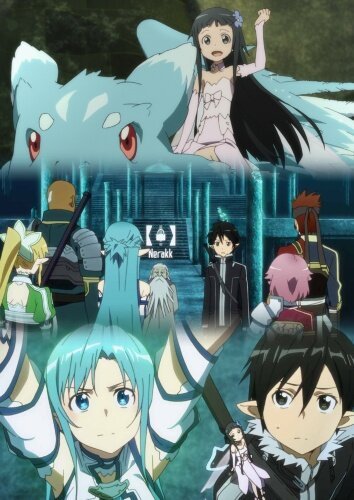 Обложка (Постер) Мастера меча онлайн: Специальное издание / Sword Art Online Extra Edition (2013) HDRip