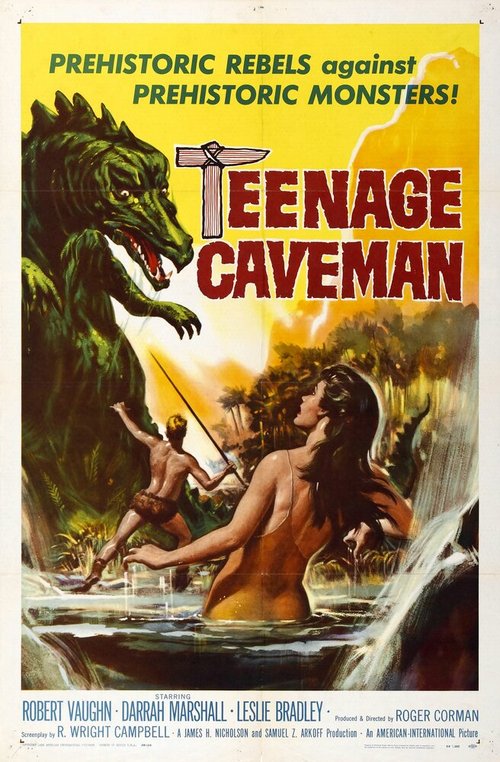 Обложка (Постер) Молодой снежный человек / Teenage Cave Man (1958) SATRip
