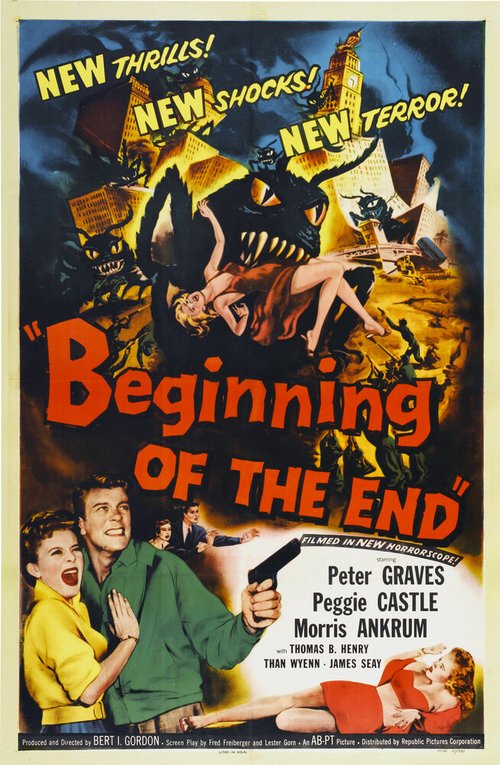 Обложка (Постер) Начало конца / Beginning of the End (1957) SATRip