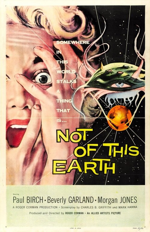 Обложка (Постер) Не с этой планеты / Not of This Earth (1957) SATRip