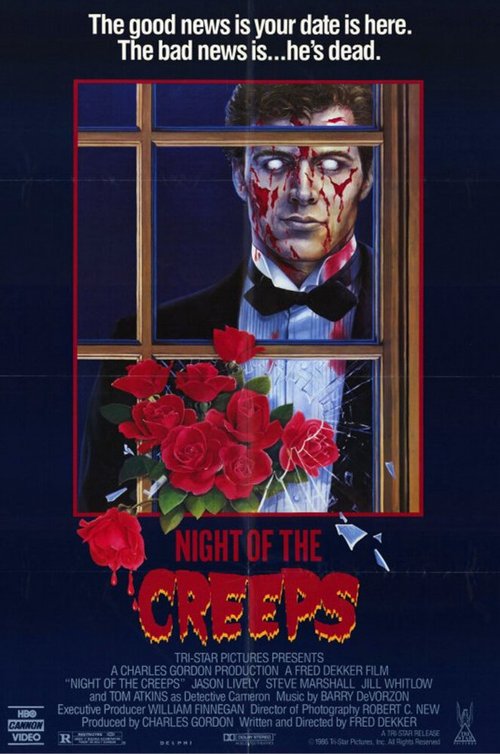 Обложка (Постер) Ночь кошмаров / Night of the Creeps (1986) SATRip Обложка (Постер) Ночь кошмаров / Night of the Creeps (1986) SATRip