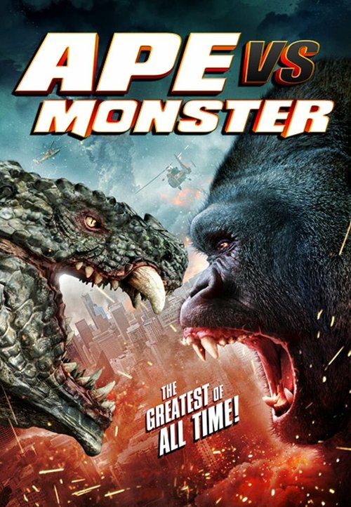 Обложка (Постер) Обезьяна против монстра / Ape vs. Monster (2021) HDRip