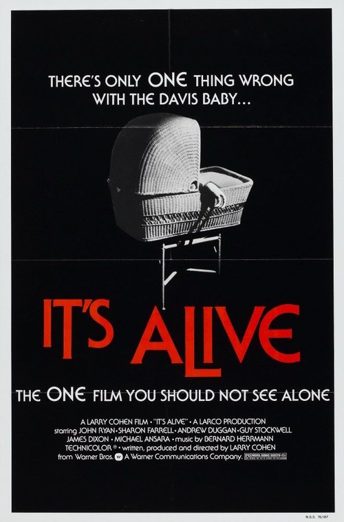 Обложка (Постер) Оно живо / It's Alive (1974) SATRip Обложка (Постер) Оно живо / It's Alive (1974) SATRip