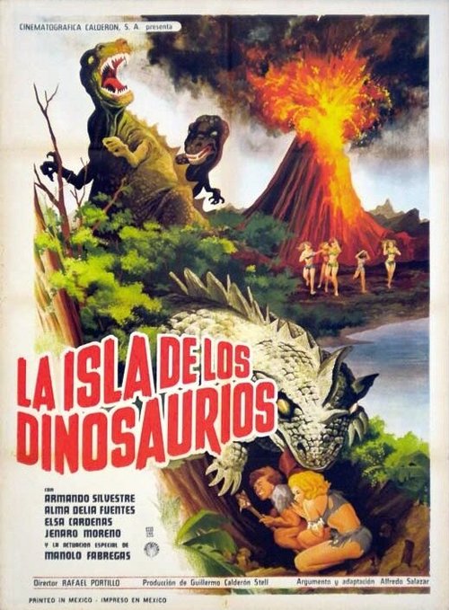 Обложка (Постер) Остров динозавров / La isla de los dinosaurios (1967) SATRip Обложка (Постер) Остров динозавров / La isla de los dinosaurios (1967) SATRip