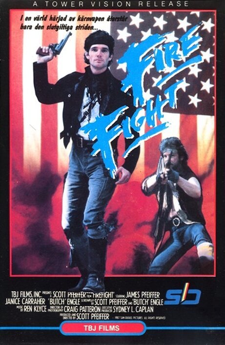 Обложка (Постер) Перестрелка / Fire Fight (1988) SATRip Обложка (Постер) Перестрелка / Fire Fight (1988) SATRip