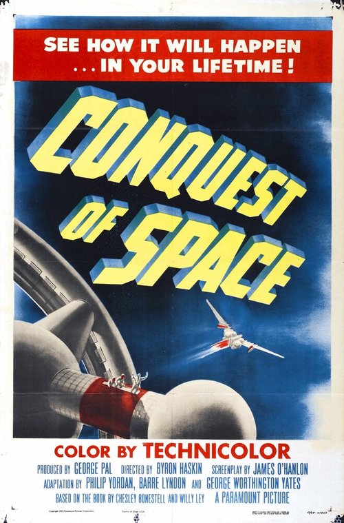 Обложка (Постер) Покорение космоса / Conquest of Space (1955) SATRip