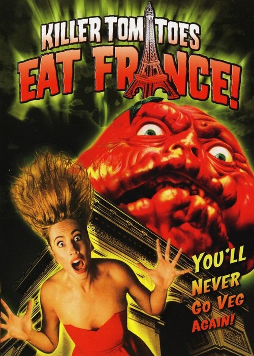 Обложка (Постер) Помидоры-убийцы съедают Францию! / Killer Tomatoes Eat France! (1992) HDRip Обложка (Постер) Помидоры-убийцы съедают Францию! / Killer Tomatoes Eat France! (1992) HDRip