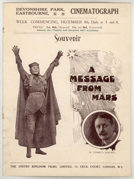 Обложка (Постер) Послание с Марса / A Message from Mars (1913) SATRip