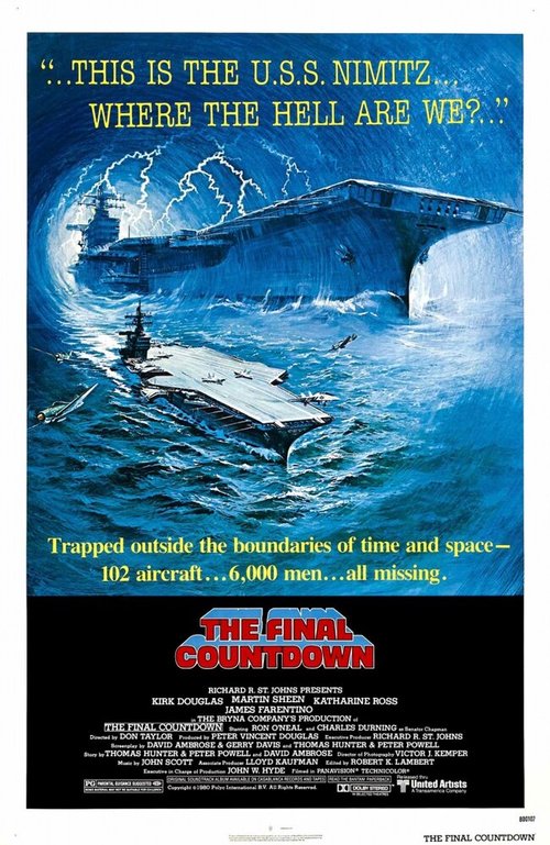 Обложка (Постер) Последний отсчет / The Final Countdown (1980) SATRip Обложка (Постер) Последний отсчет / The Final Countdown (1980) SATRip
