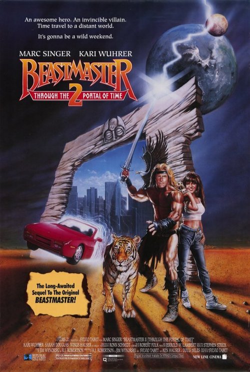 Обложка Повелитель зверей 2: Сквозь портал времени / Beastmaster 2: Through the Portal of Time (1991) 