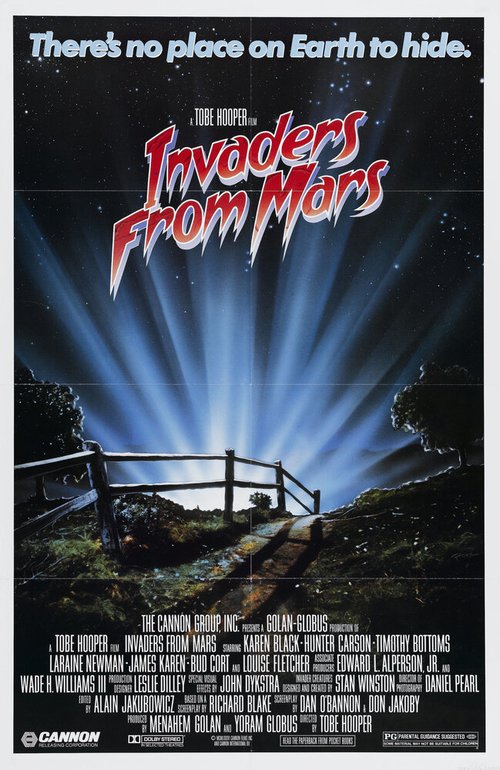 Обложка Пришельцы с Марса / Invaders from Mars (1986) 