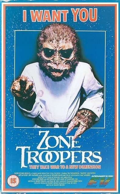 Обложка (Постер) Пришелец / Zone Troopers (1985) SATRip Обложка (Постер) Пришелец / Zone Troopers (1985) SATRip