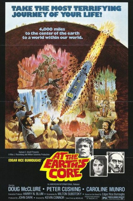Обложка (Постер) Путешествие к центру Земли / At the Earth's Core (1976) SATRip Обложка (Постер) Путешествие к центру Земли / At the Earth's Core (1976) SATRip