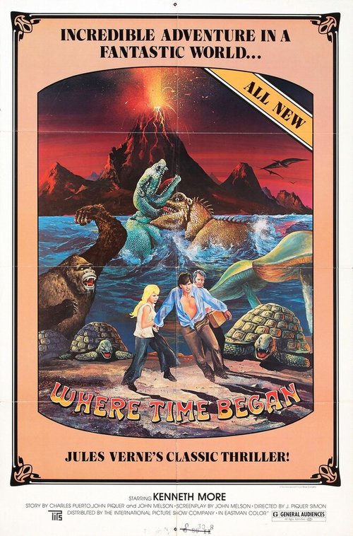 Обложка (Постер) Путешествие к центру Земли / Viaje al centro de la Tierra (1977) SATRip