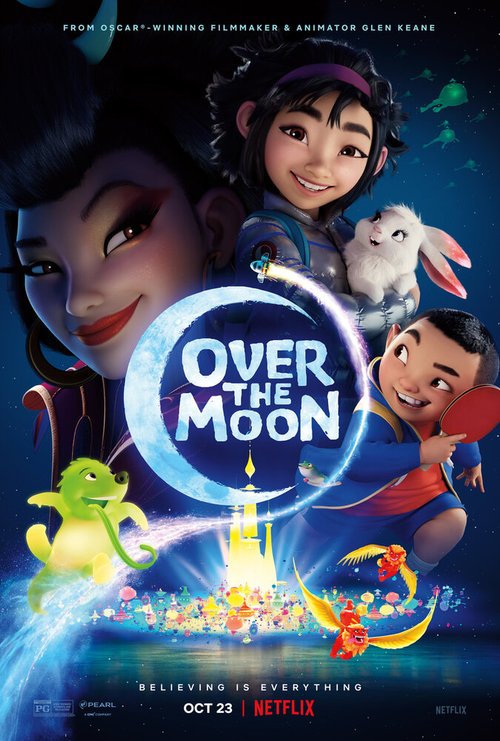 Обложка (Постер) Путешествие на Луну / Over the Moon (2020) HDRip