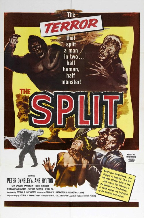 Обложка (Постер) Раскол / The Manster (1959) SATRip