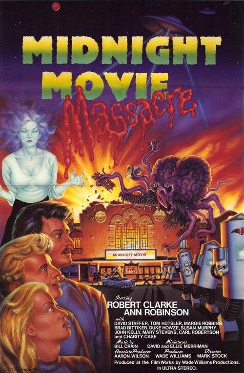 Обложка (Постер) Резня в полуночном кинотеатре / Midnight Movie Massacre (1988) SATRip Обложка (Постер) Резня в полуночном кинотеатре / Midnight Movie Massacre (1988) SATRip