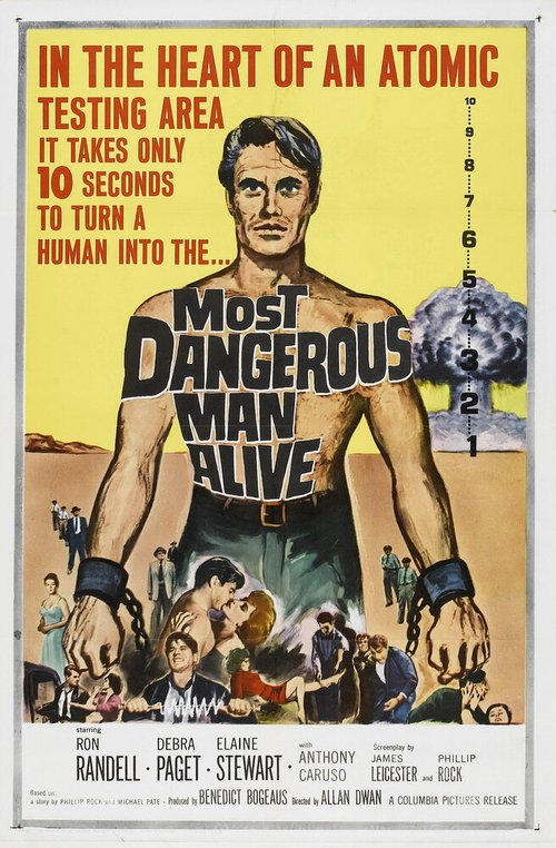 Обложка (Постер) Самый опасный человек на свете / Most Dangerous Man Alive (1961) SATRip