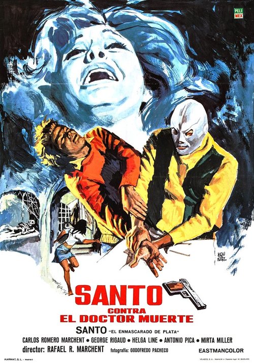Обложка (Постер) Santo contra el doctor Muerte (1973) SATRip Обложка (Постер) Santo contra el doctor Muerte (1973) SATRip