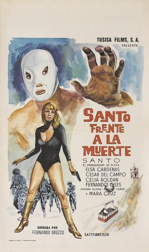 Обложка (Постер) Santo frente a la muerte (1969) Обложка (Постер) Santo frente a la muerte (1969)