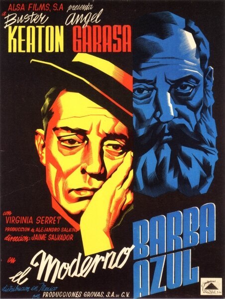 Обложка (Постер) Шумиха на Луне / El moderno Barba Azul (1946) SATRip