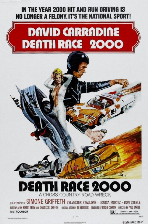 Обложка (Постер) Смертельные гонки 2000 года / Death Race 2000 (1975) SATRip Обложка (Постер) Смертельные гонки 2000 года / Death Race 2000 (1975) SATRip