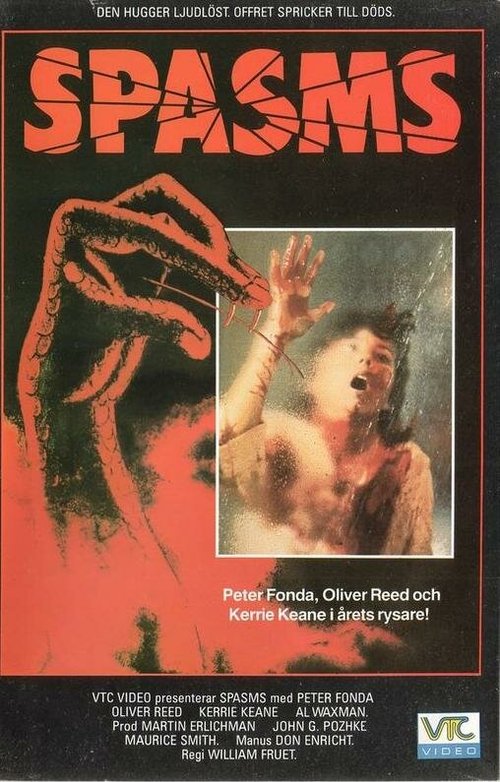 Обложка (Постер) Спазмы / Spasms (1983) SATRip Обложка (Постер) Спазмы / Spasms (1983) SATRip