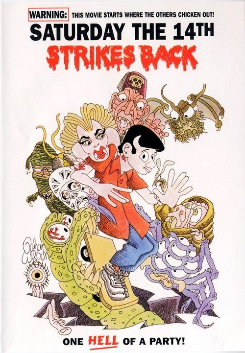 Обложка (Постер) Суббота 14-е наносит ответный удар / Saturday the 14th Strikes Back (1988) SATRip Обложка (Постер) Суббота 14-е наносит ответный удар / Saturday the 14th Strikes Back (1988) SATRip