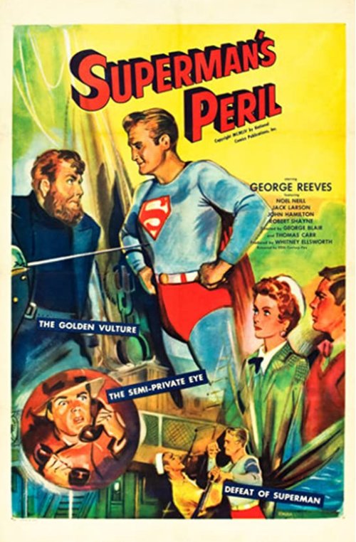 Обложка (Постер) Superman's Peril (1954) SATRip
