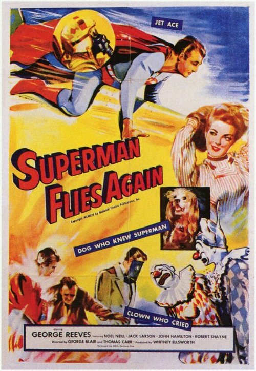 Обложка (Постер) Супермен: Снова в полете / Superman Flies Again (1954) SATRip
