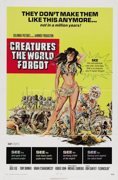 Обложка Существа, забытые миром / Creatures the World Forgot (1971) 