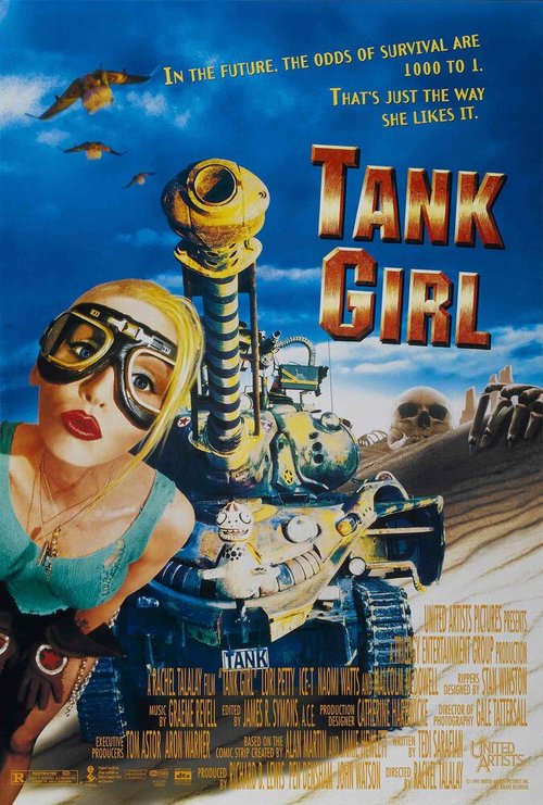 Обложка (Постер) Танкистка / Tank Girl (1995) HDRip Обложка (Постер) Танкистка / Tank Girl (1995) HDRip
